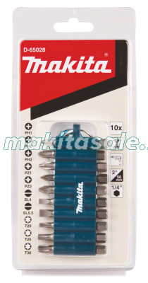 Набор насадок 10 шт., 50 мм C-form D-65028