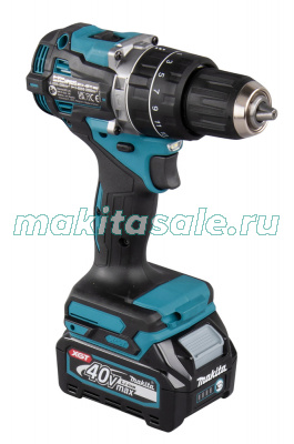 Компактная ударная дрель-шуруповерт Makita XGT HP002GD201