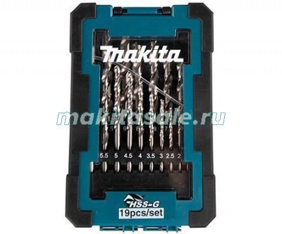 Набор свёрл HSS-G MAKITA D-67549