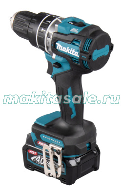 Компактная ударная дрель-шуруповерт Makita XGT HP002GD201