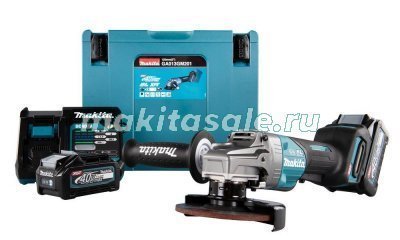 Аккумуляторная угловая шлифмашина XGT Makita GA013GM201