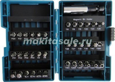Набор бит Makita B-28606 37шт