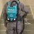 Аккумуляторный ранцевый пылесос Makita DVC265ZXU