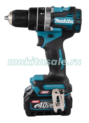 Компактная ударная дрель-шуруповерт Makita XGT HP002GD201