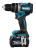 Компактная ударная дрель-шуруповерт Makita XGT HP002GD201