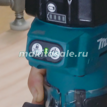 Аккумуляторный кромочный фрезер Makita DRT52z