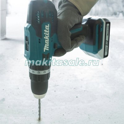 Аккумуляторная дрель-шуруповерт Makita HP488DWE