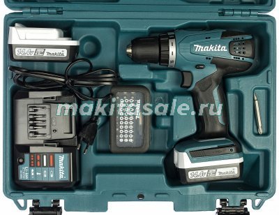 Аккумуляторная дрель-шуруповерт Makita DF347DWEX8