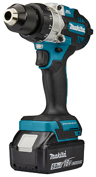 Аккумуляторная дрель-шуруповерт Makita DDF486RTJ