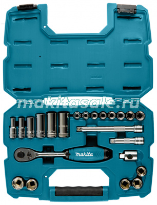 Набор ключей и головок  Makita B-65573