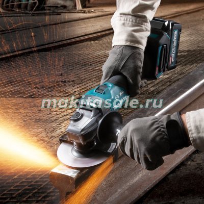 Аккумуляторная угловая шлифовальная машина Makita GA005GM201