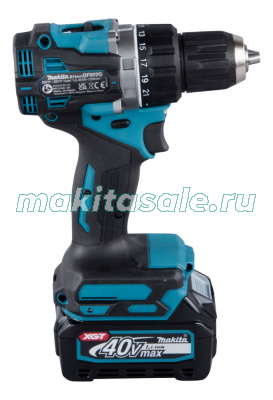 Компактная дрель-шуруповерт Makita XGT DF002GD201
