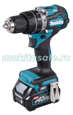 Компактная ударная дрель-шуруповерт Makita XGT HP002GD201