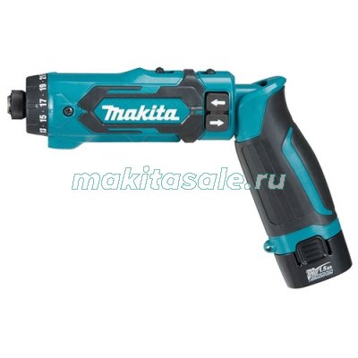 Аккумуляторная отвертка Makita DF012DSE