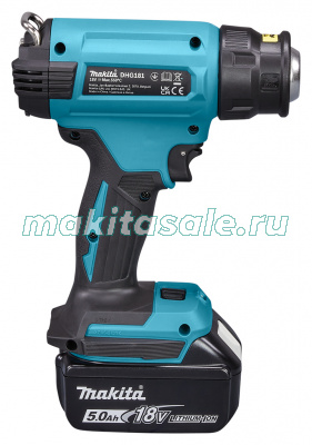 Аккумуляторный тепловой пистолет LXT DHG181ZK