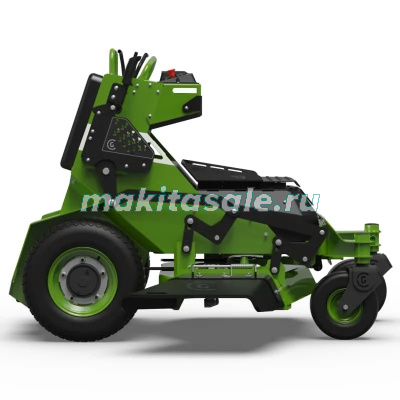 Райдер садовый аккумуляторный с нулевым радиусом разворота Greenworks ZTCS92, 82V, 92 см, с АКБ 8 кВтч