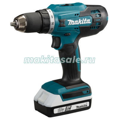 Дрель-шуруповерт Makita DF488DWE