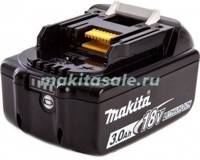 Аккумулятор тип BL1830,18В,3АчLi-ion,коробка,с индикатором Makita 197599-5