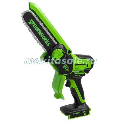 Цепная мини пила аккумуляторная GD24CSMNX Greenworks 24V без АКБ И ЗУ