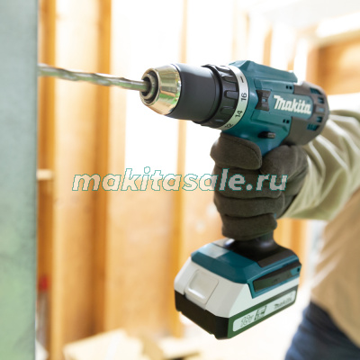 Дрель-шуруповерт Makita DF488DWE