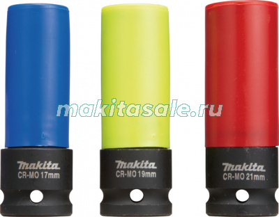Набор автомобильных ударных торцовых головок Makita E-12354