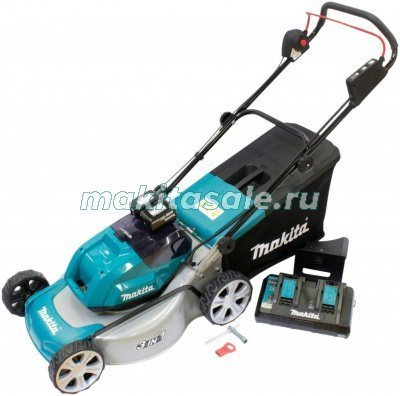 Аккумуляторная газонокосилка Makita DLM460PT2