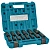Набор ударных торцовых головок 1/2" (10-32 мм) 14 шт Makita E-16586