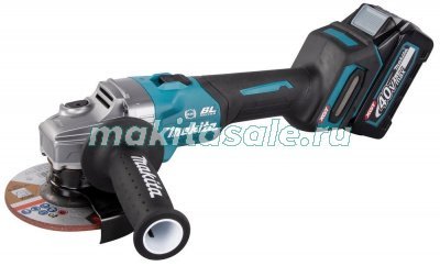 Аккумуляторная угловая шлифовальная машина Makita GA005GM201