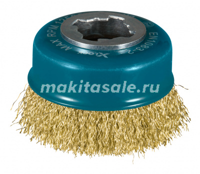 Щетка проволочная чашечная X-lock Makita D-73433