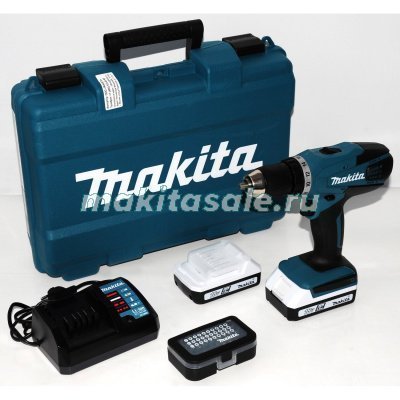Аккумуляторная дрель-шуруповерт Makita DF457DWEX8