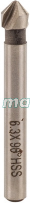 Зенкер Makita D-37437 6.3x45мм хвостовик 5мм