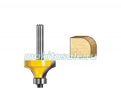 Кромочная калевочная фреза Макита 35х38.1х8х32 R6 (D-11259)