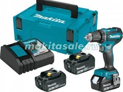 Дрель-шуруповерт Makita DDF485RF3J