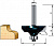 Кромочная фасонная фреза Makita D-11564 R4.76 31,8х12.7х8х32