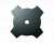 Нож для бензокосы Makita 385224140 (225 мм)