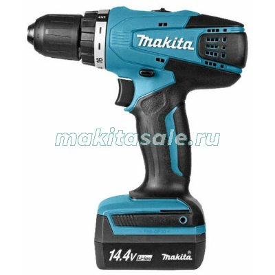 Аккумуляторная дрель-шуруповерт Makita DF347DWLE