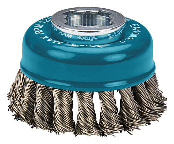 Щетка проволочная чашечная X-lock Makita D-73330