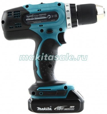 Аккумулятоная дрель-шуруповёрт Makita DDF453SYX4