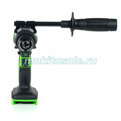 Дрель-шуруповерт аккумуляторная Greenworks GD24DD90 3707507,  24V, 90 Нм, бесщеточная, без АКБ и ЗУ