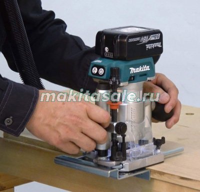 Аккумуляторный кромочный фрезер Makita DRT50ZJX2