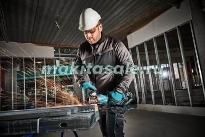 Аккумуляторная угловая шлифмашина XGT Makita GA013GM201