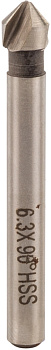 Зенкер Makita D-37437 6.3x45мм хвостовик 5мм